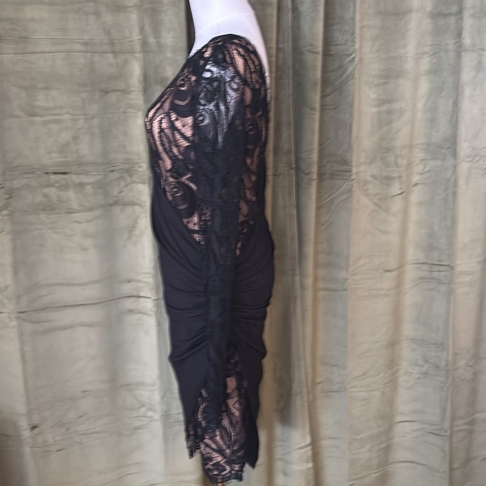 Emilio Pucci Black Lace Dress, US10 - Picture 10 of 14